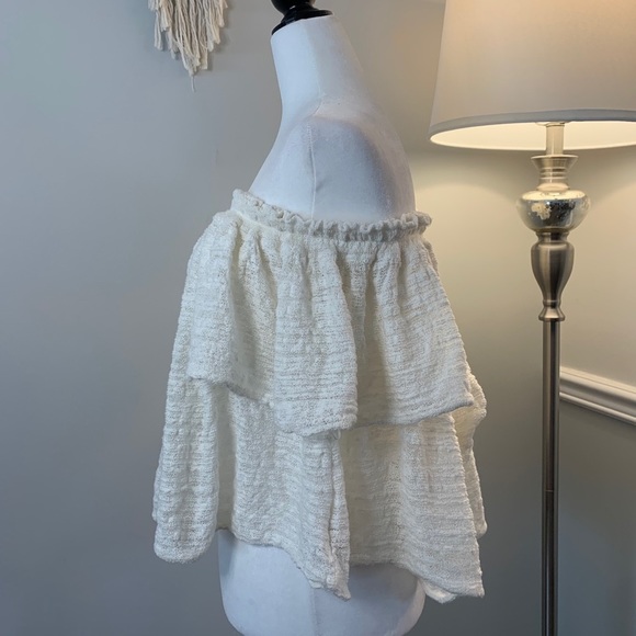 ✨Host Pick✨ Free People Thrill & Frills Lace Blouse Size Small - Picture 4 of 14